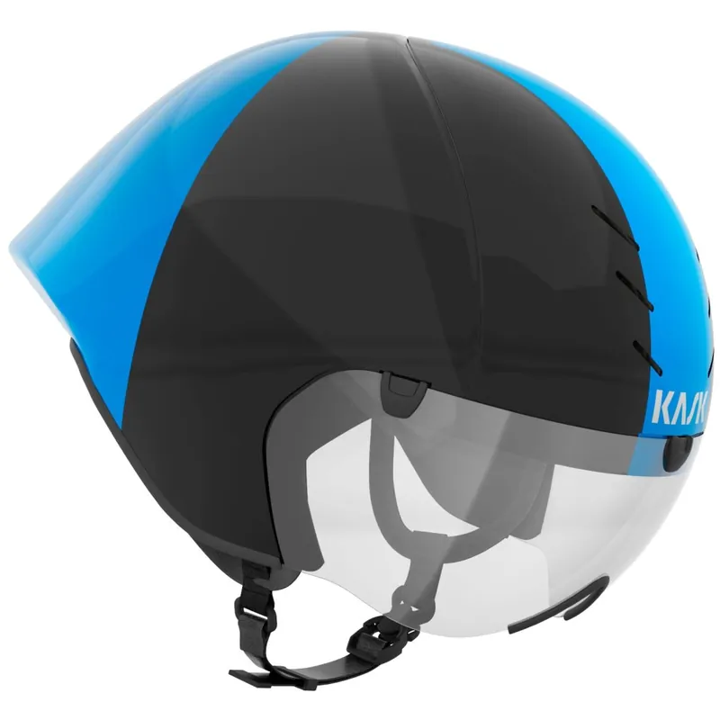 Bestpreis KASK Mistral Zeitfahrhelm - Black/Light Blue