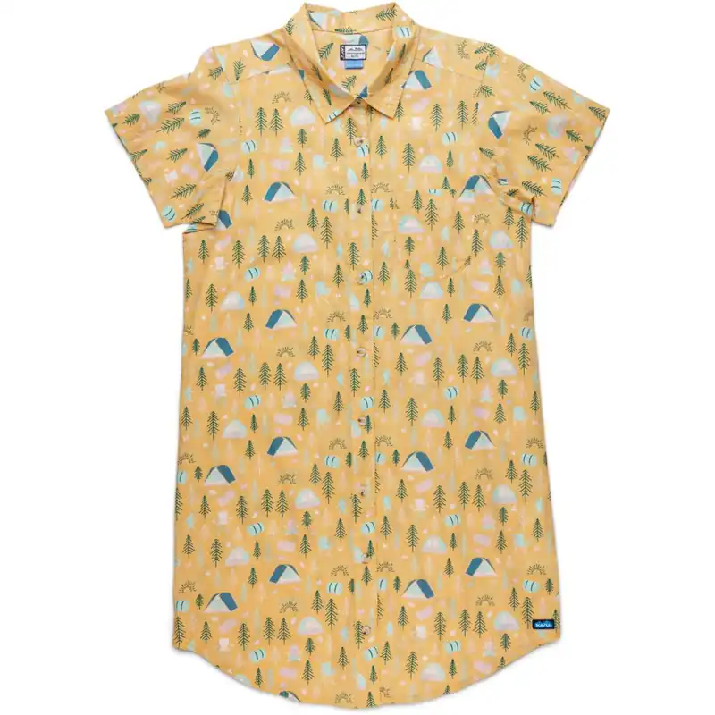 Preiswert KAVU Girl Party Kleid Damen - Camp Vibes