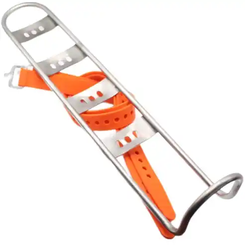 King Cage Longer Thing Gepäckhalterung + Halteriemen - Titan Schneller Versand