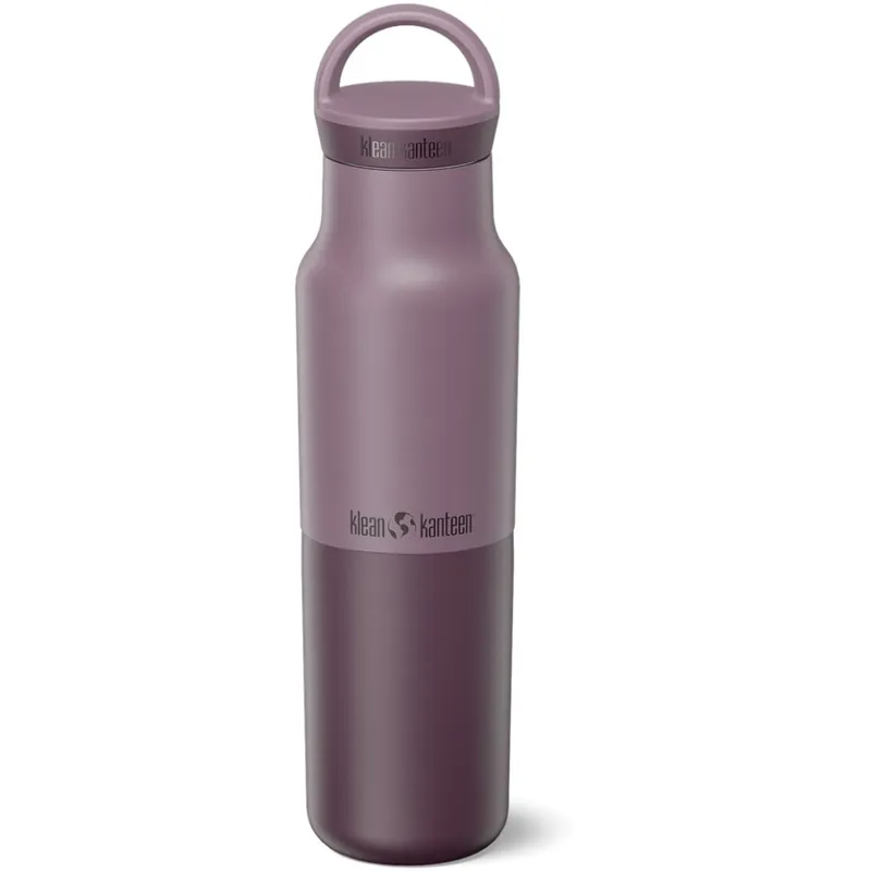 Solange Der Vorrat Reicht Klean Kanteen RISE Classic VI Isolierflasche 592ml mit Arch Loop Cap - dusty orchid