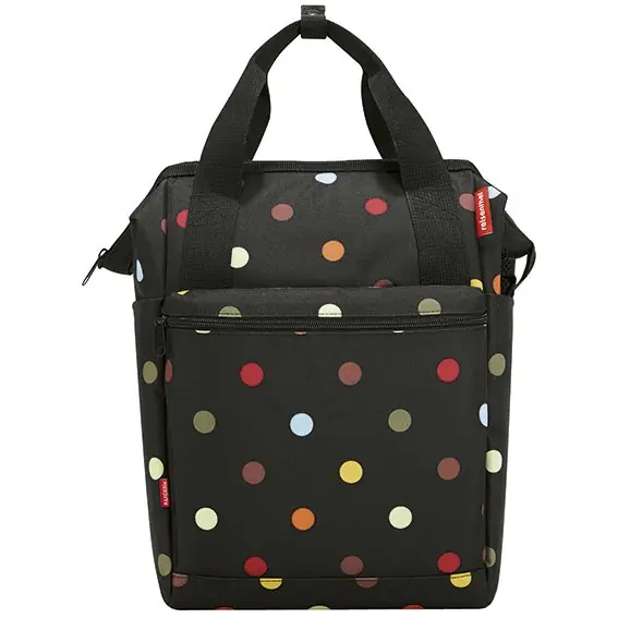 KLICKfix Reisenthel Roomy GT 0371 Gepäckträgertasche - 12L - dots Zertifiziert