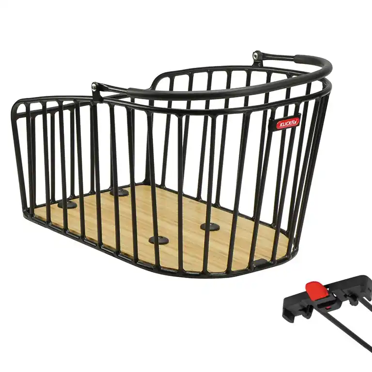KLICKfix Alumino GT Racktime 0373R Korb - 21L - schwarz Schnäppchen