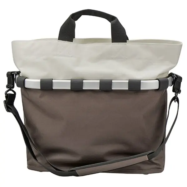 Ausverkauf KLICKfix Reisenthel Oval 0308 Gepäckträgertasche - 17L - mocca