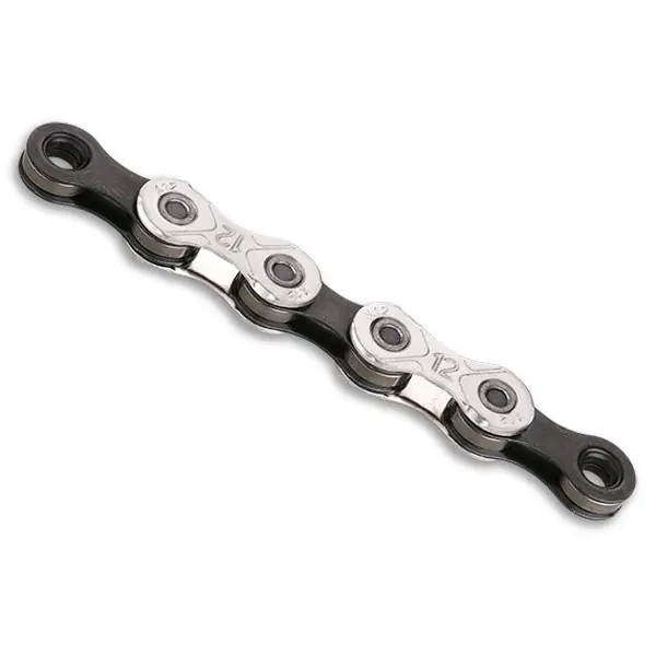 KMC X12 Kette - 12-fach - silber/schwarz Super-Preis