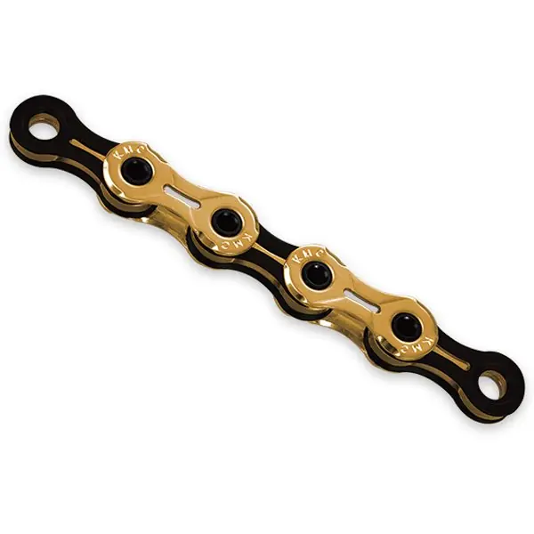 KMC X11SL Ti-N Kette - 11-fach - gold/schwarz Zertifiziert