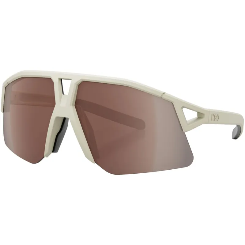 KOO Hype Sonnenbrille - Almond White - Brown Geprüft