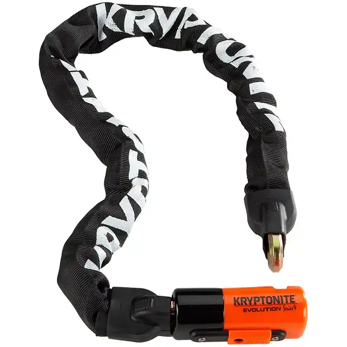 Kryptonite Evolution Integrated Chain 1090 90cm Kettenschloss - schwarz Echt