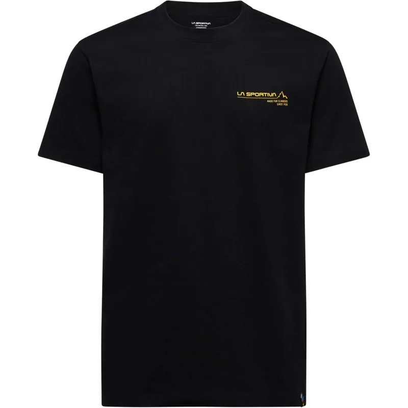 Preis Gesenkt La Sportiva Since 1928 T-Shirt Herren - Black/Yellow