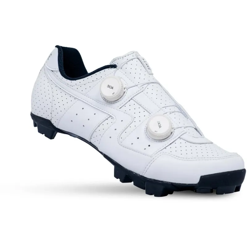 Jetzt Kaufen Lake MX30G MTB Schuhe Herren - Breit - weiß Clarino
