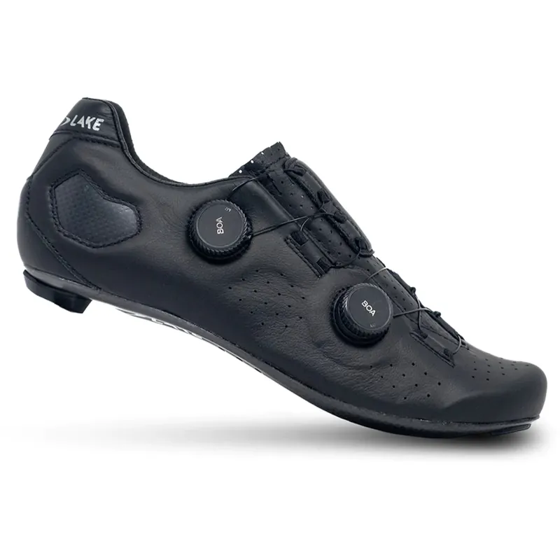 Rabatt Lake CX333 Rennradschuhe Herren - schwarz/silber