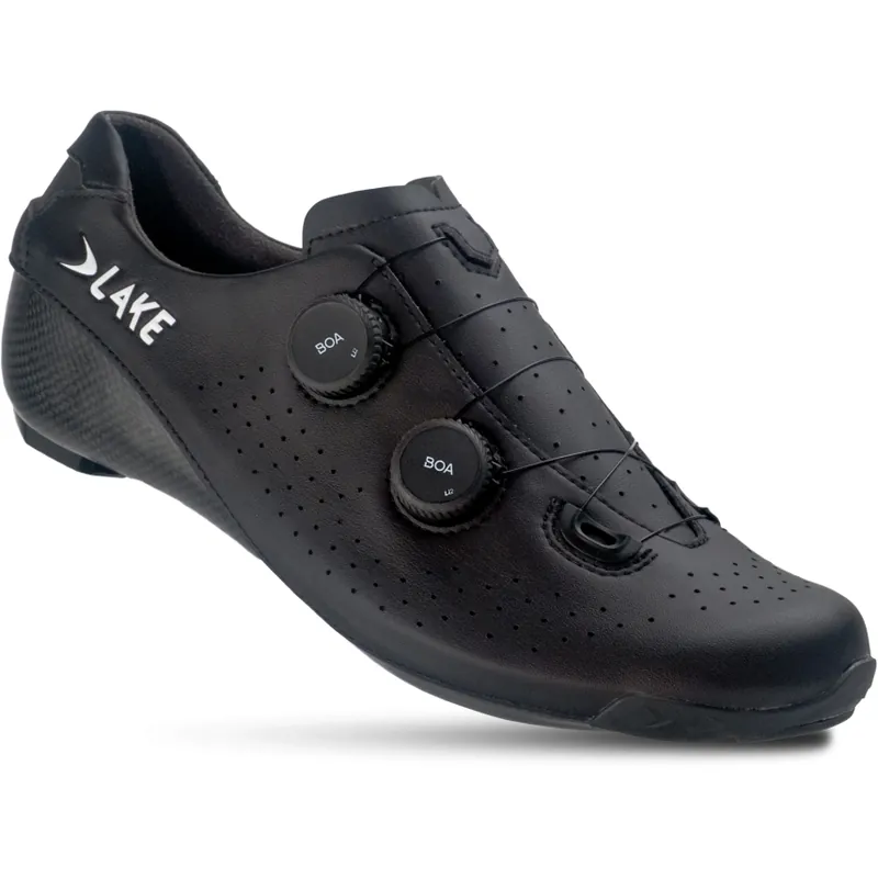 Lake CX400 Rennradschuhe Herren - schwarz/weiß Finale Aktion