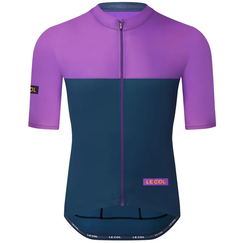 Beliebt Le Col Sport Trikot Herren - Navy/Verbena Purple