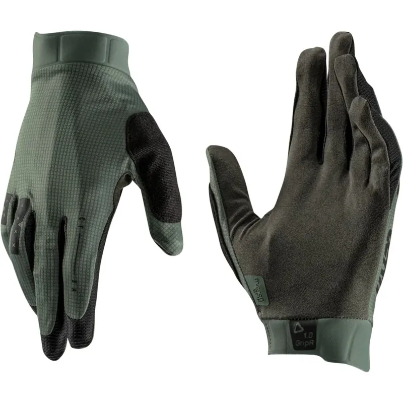 Sonderangebot Leatt 1.0 GripR MTB-Handschuhe Herren - mist green