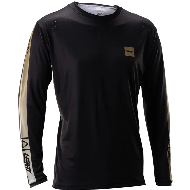 Sichere Zahlung Leatt Gravity 4.0 MTB Langarm-Trikot Herren - stripe black