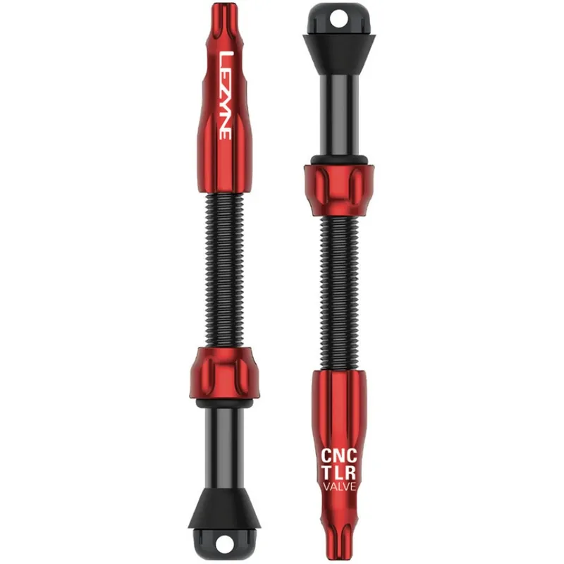 Lezyne CNC Pro Tubeless Ventil - 60 mm - red Sonderaktion
