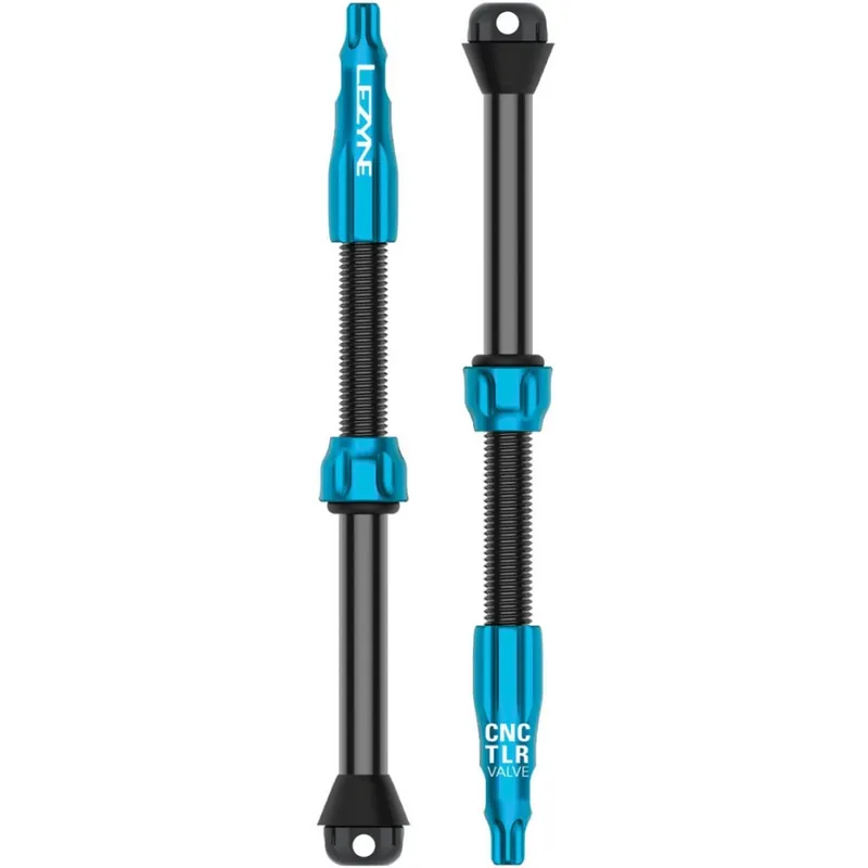 Lezyne CNC Pro Tubeless Ventil - 80 mm - blau Saisonangebot