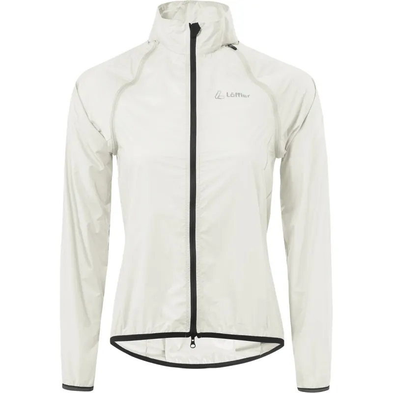 Billig Löffler Windshell Zip-Off Bike Jacke Damen - creme white 104