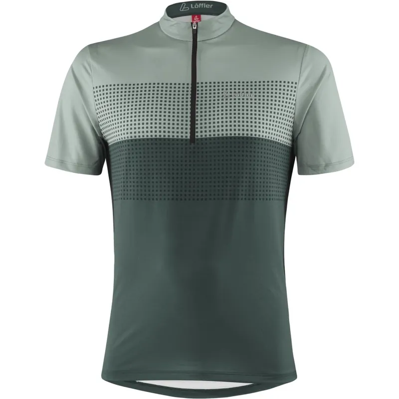 Löffler Sparta Half Zip Bike T-Shirt Herren - cottage 363 Begrenztes Angebot