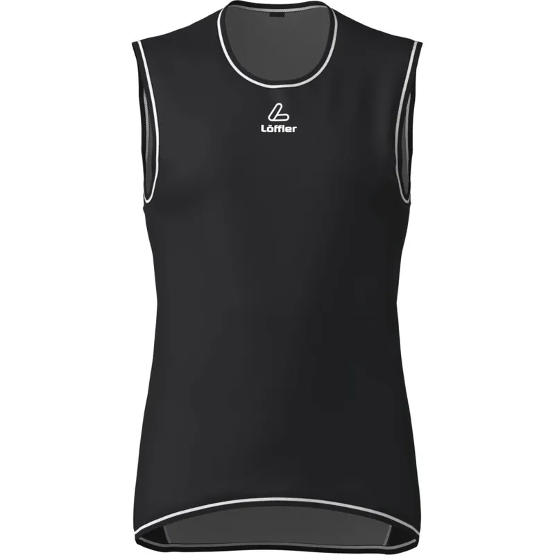 Preisreduziert Löffler Windstopper® Transtex® Light Unterhemd Herren - schwarz/weiß 991