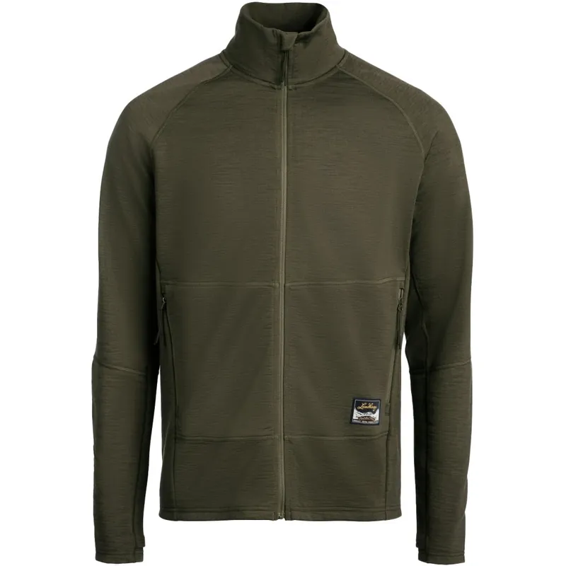 Lundhags Tived Merino Full Zip Jacke Herren - Forest Green 67200 Echt