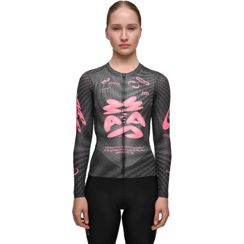 MAAP Spectrum Pro Air 3.0 Langarmtrikot Damen - carbon rose Letzte Chance