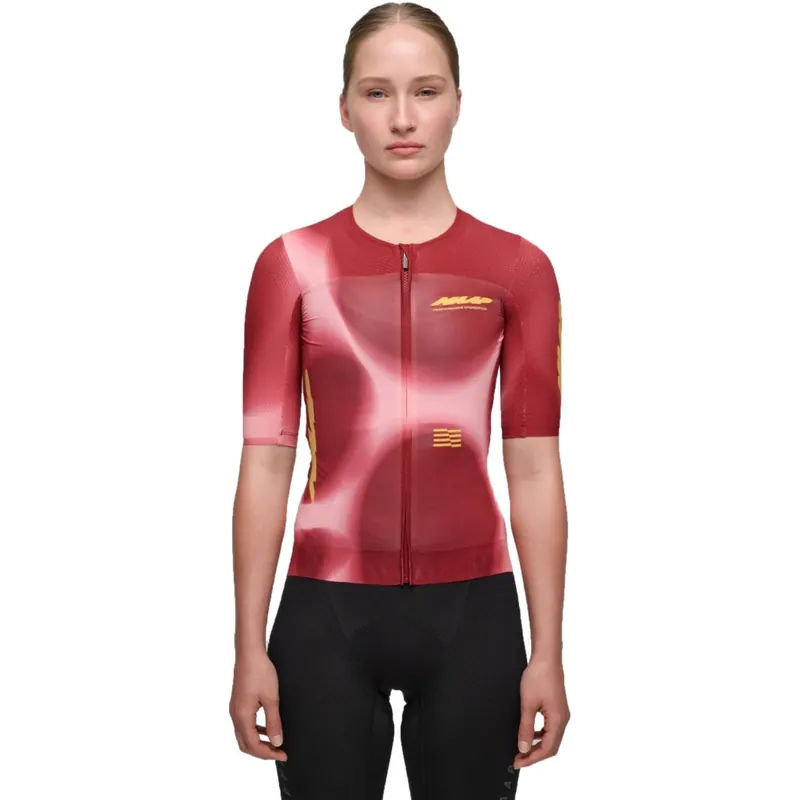 Echt MAAP Void Pro Race Kurzarmtrikot Damen - crimson dusk