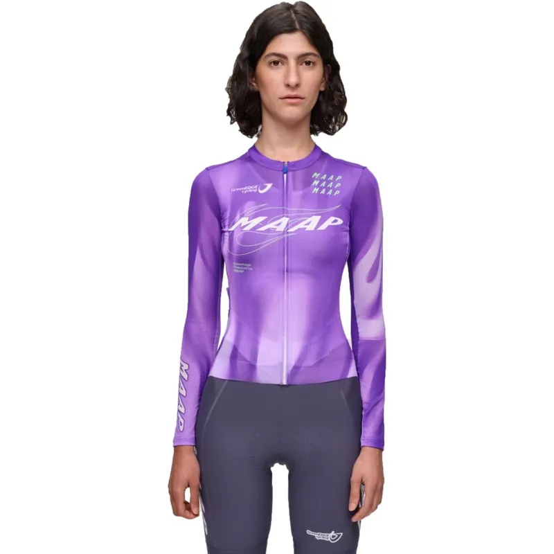 Beliebt MAAP WorldTour 26 Pro Air 3.0 Langarmtrikot Damen - electric purple