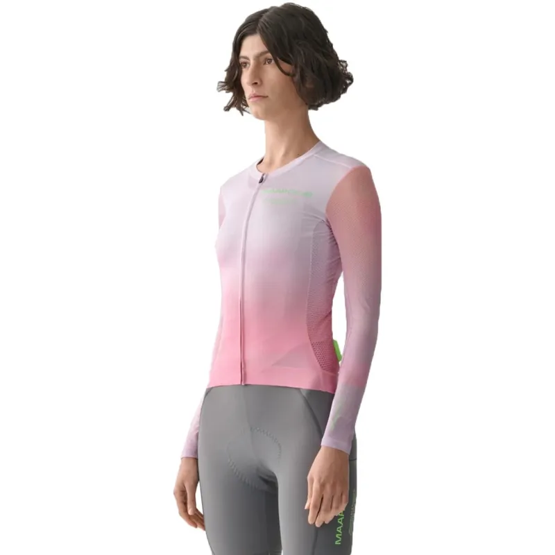 Bestseller MAAP Blur Pro Air 3.0 Langarmtrikot Damen - rosa