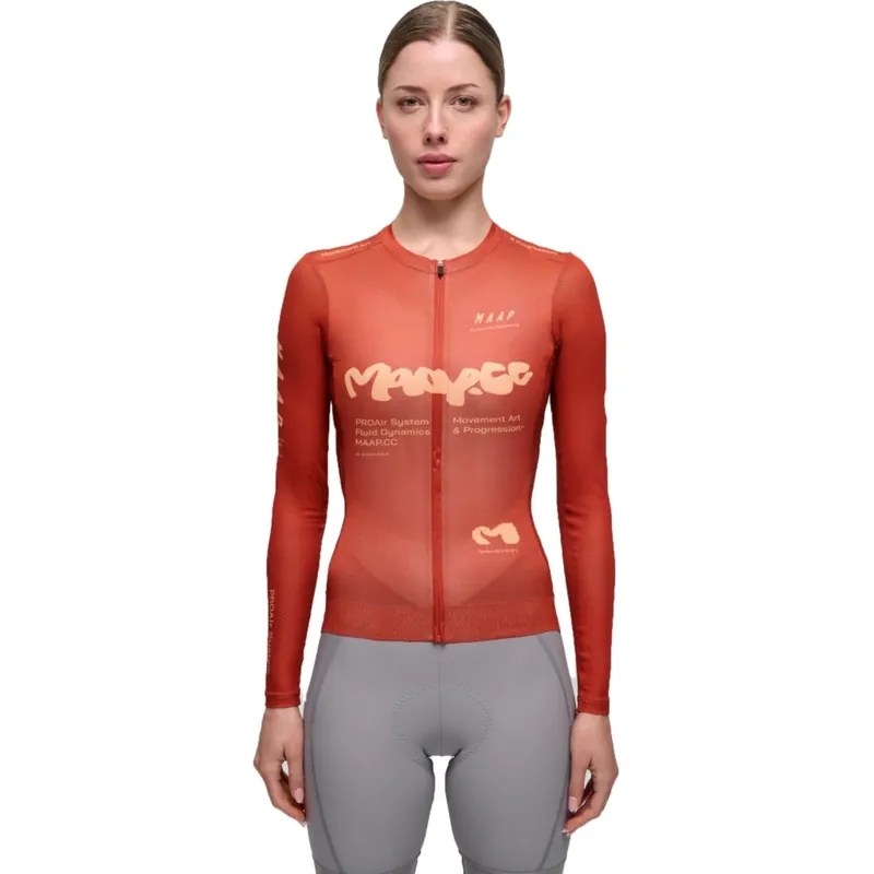 Echt MAAP Strata Pro Air 3.0 Langarmtrikot Damen - picante