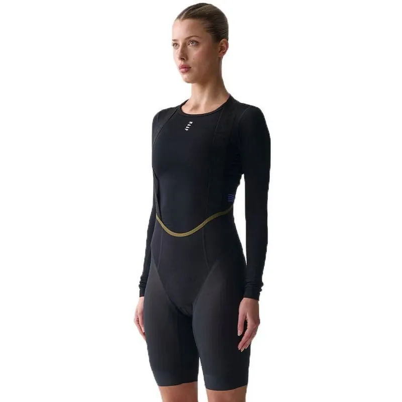 Super-Preis MAAP Alt Road Cargo Innen Trägerhose Damen - schwarz
