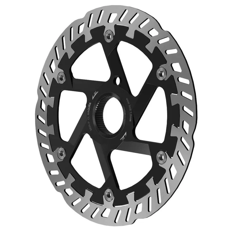 Markenprodukt Magura MDR-P Bremsscheibe - Centerlock - schwarz/silber