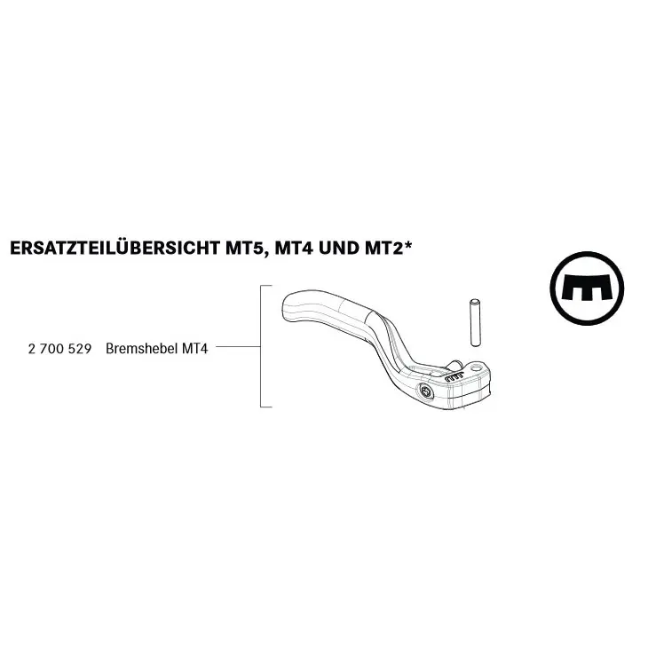 Billig Magura 2-Finger Alu-Leichtbau-Bremshebel für MT4 Scheibenbremsen ab MJ2015 2700529 - schwarz