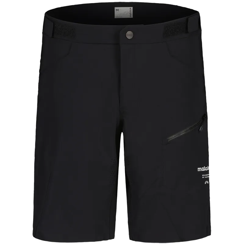 Maloja FuornM. Radshorts Herren - deep black 8833 Sale