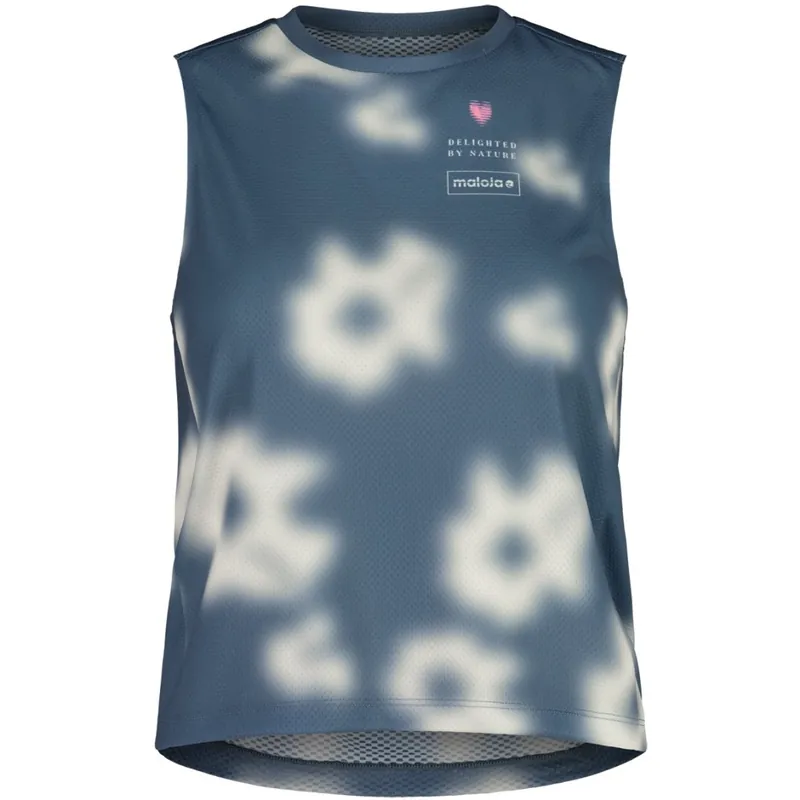 Maloja WallbergM. Gravel Tanktop Damen - dusty blue shadow 1252 Mega-Angebot