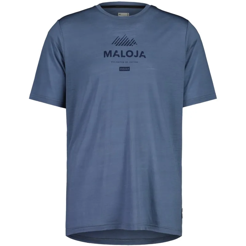 Maloja KalmbergM. T-Shirt Herren - dusty blue 1225 Expressversand