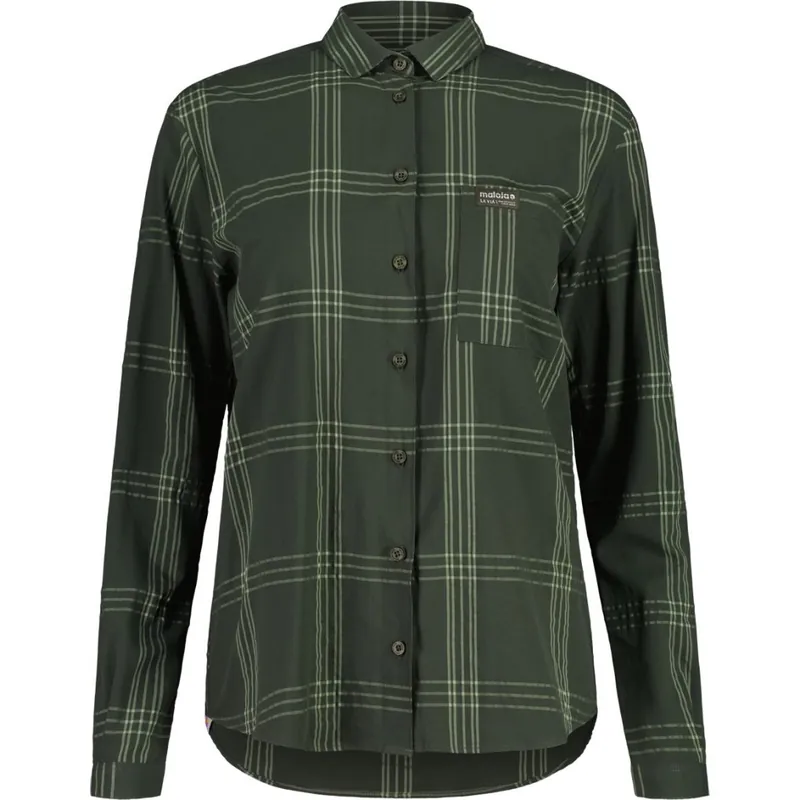 Neue Ware Maloja LiebenerspitzeM. Mountain Shirt Damen - alpine woods multi 1107