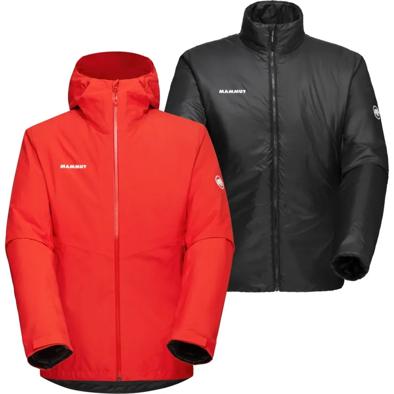 Mammut Alto Light 3 in 1 Hardshelljacke mit Kapuze Herren - mammut red-black Wochenendangebot