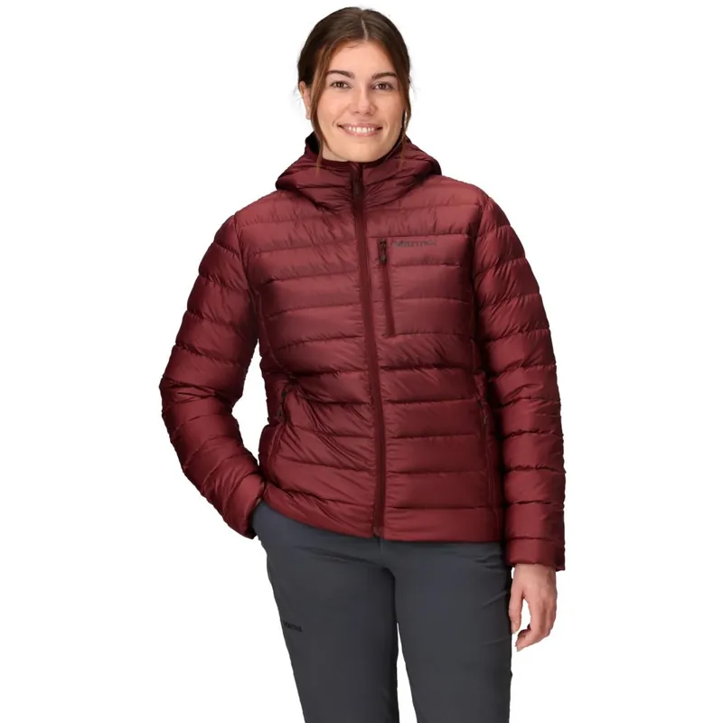 Neue Kollektion Marmot Highlander Kapuzenjacke Damen - acai berry