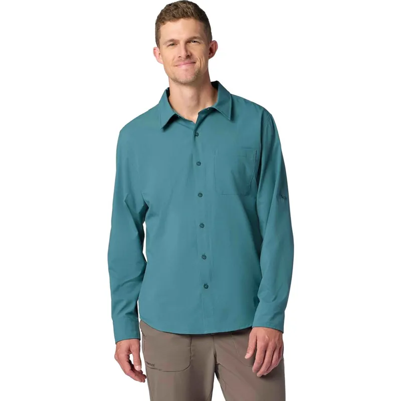 Marmot AirExchange Langarmhemd Herren - seafloor Highlight