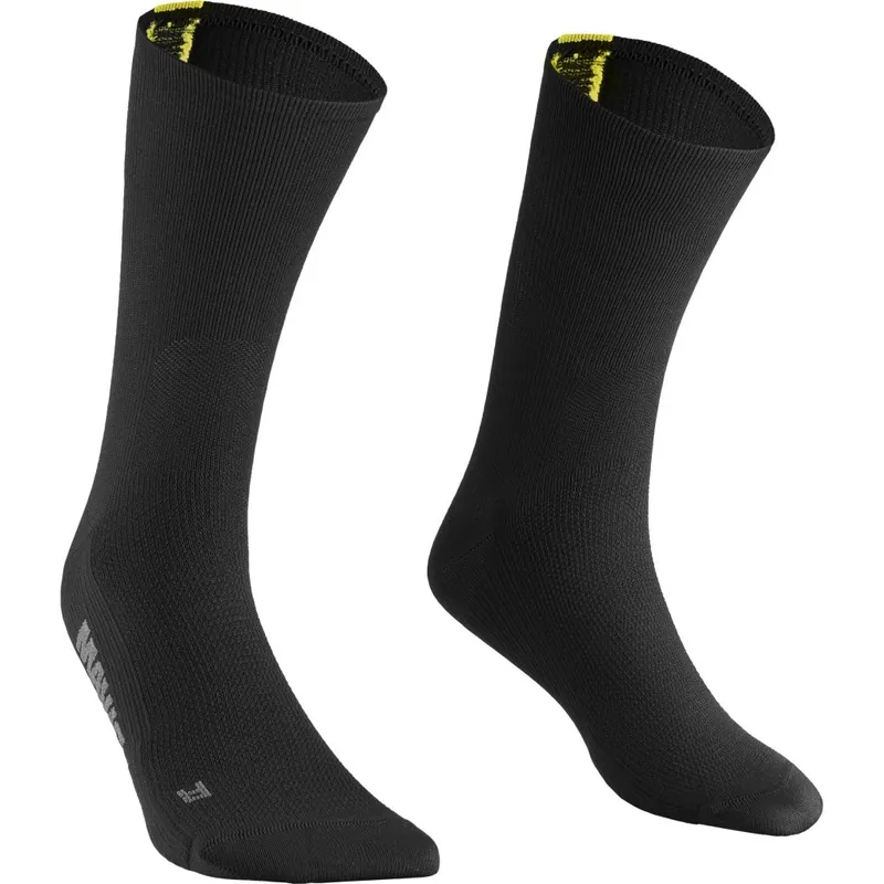 Schnäppchen Mavic Essential High Radsocken - schwarz