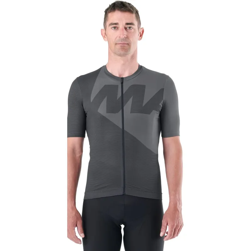 Begrenztes Angebot Mavic Icon Graphic Radtrikot Herren - schwarz