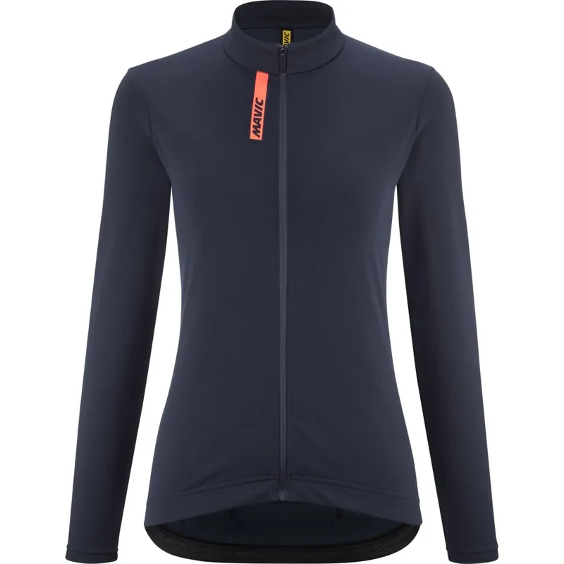 Meistverkauft Mavic Aksium Thermo Langarmtrikot Damen - deep blue