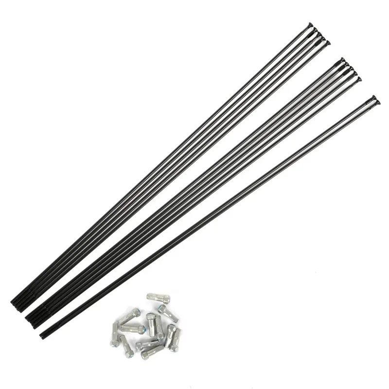 Saisonangebot Mavic Speichen 265mm für Crossride Disc + Crossride FTS-X 26" 2016 Hinterräder - Antriebsseite (12 Stück) - V2383901 - schwarz