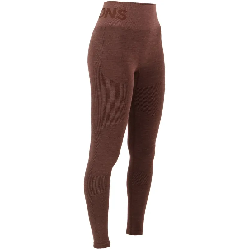 Angebot Mons Royale Solace Merino Seamless Leggings Damen - henna