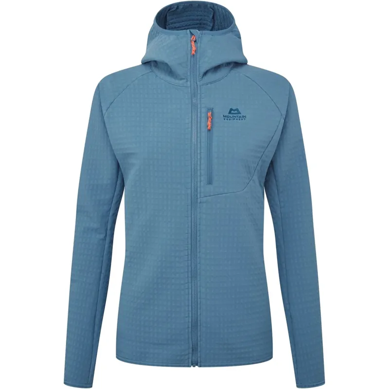 Mountain Equipment Shroud Fleecejacke mit Kapuze Damen ME-007458 - stellar blue Preiswert