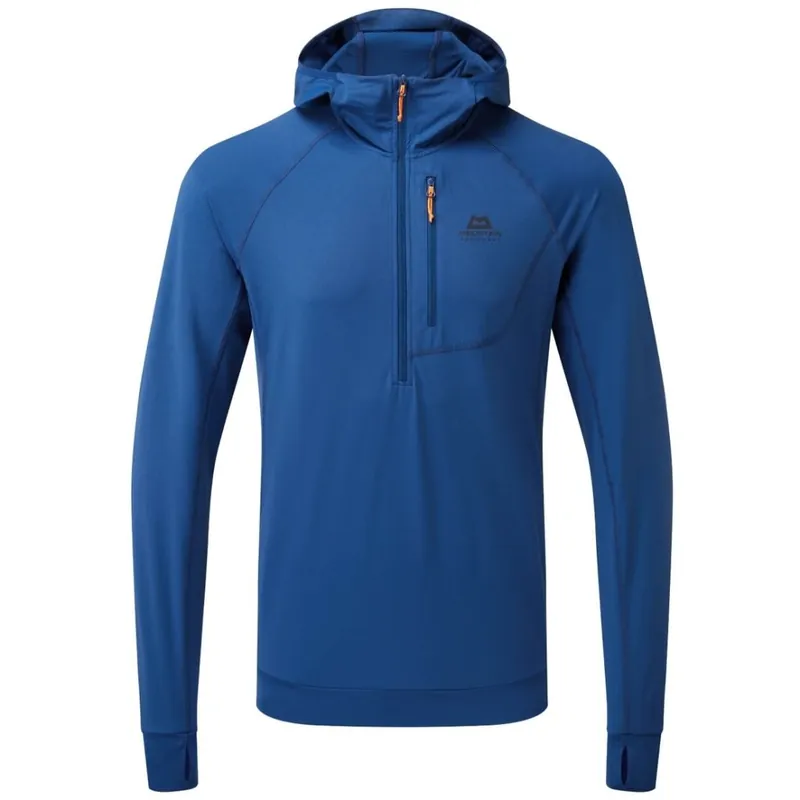 Schnäppchen Mountain Equipment Aiguille Kapuzenpullover Herren ME-008758 - admiral blue