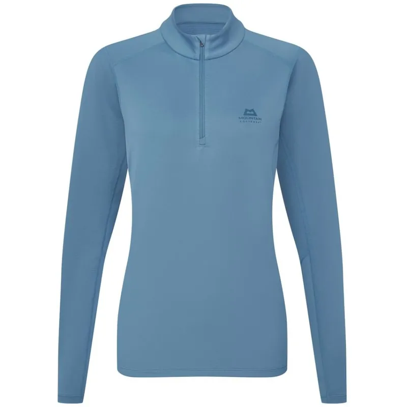 Mountain Equipment Cerrig Zip T Langarm-Shirt Damen ME-007463 - stellar blue Echt