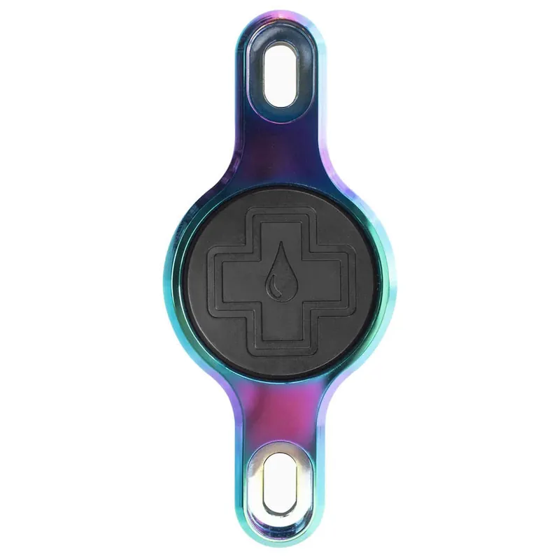 Mega-Angebot Muc-Off Secure Tag Holder 2.0 - Halterung für AirTag - Iridescent