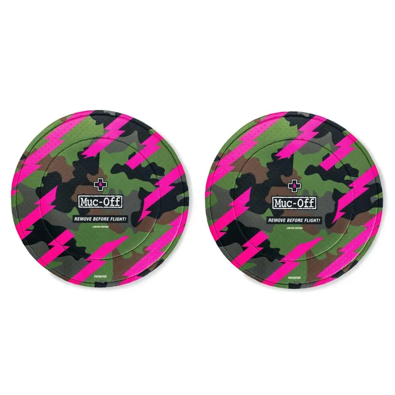 Abverkauf Muc-Off Disc Brake Covers Bremsscheibenschützer (1 Paar) - camo