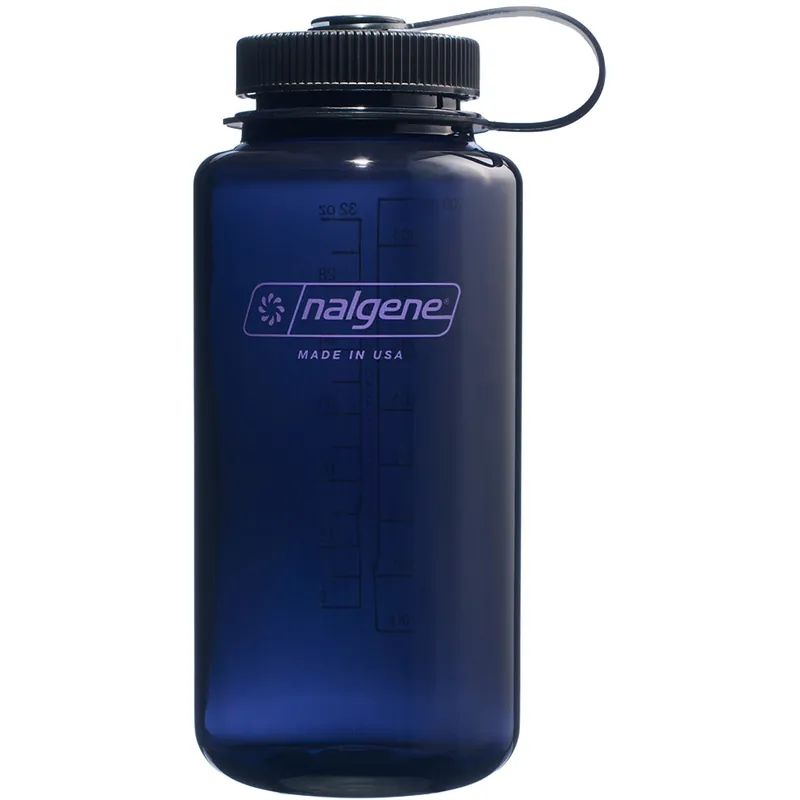 Nalgene Wide Mouth Sustain Trinkflasche 1L - odyssey grey Neuheit